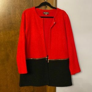 Karl Lagerfeld Paris - dressy wool jacket/cardigan - L